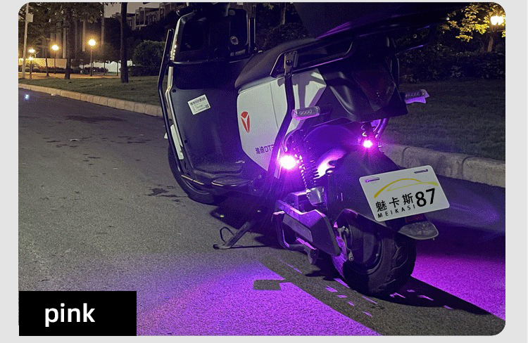 Car and Motorcycle Wireless LED Strobe Lights With Remote Control Aircraft Bike Warning Light Waterproof