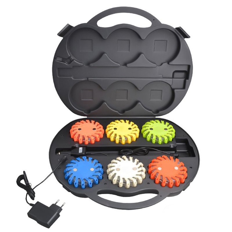 High Power Rechargeable Car Emergency Strobe Traffic LED Road Flares Warning Light
