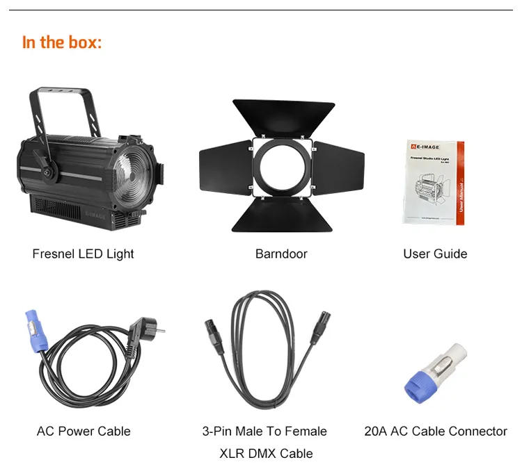 Fresnel LED Light Details 6