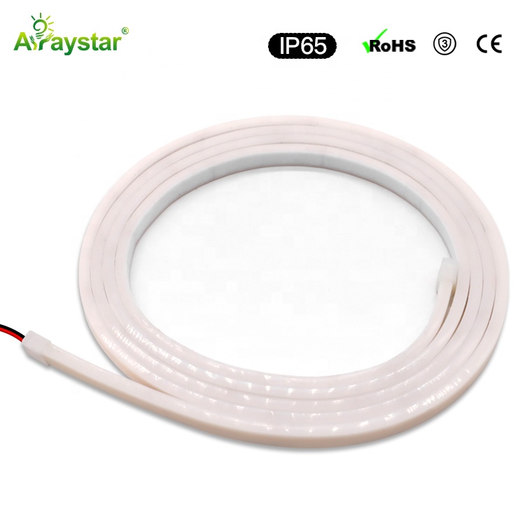 Free Bend 480 LEDs/m Outdoor COB Strip IP65 Waterproof Silicone Tube Milky Diffuser Remote Control WiFi 5-Year Warranty