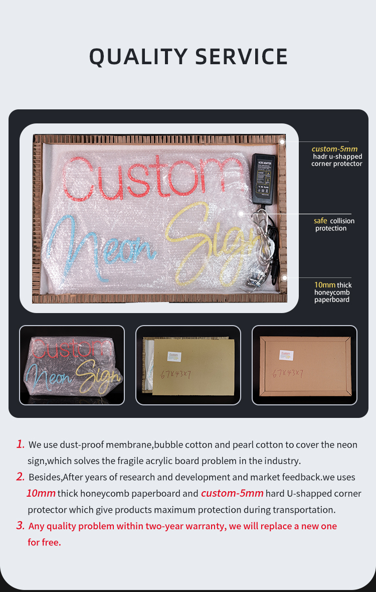 Custom Neon Sign Display 10