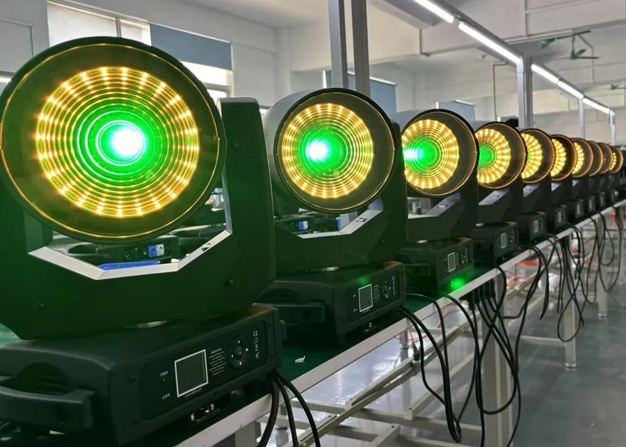 150W Mac One Rgbl LED Beam Wash Moving Head Light with Fresnel