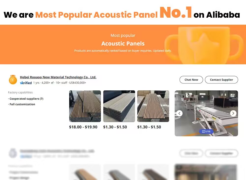 LED Light Acoustic Panel