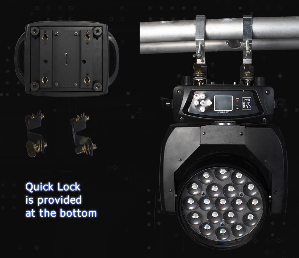 19x15w Led Moving Head Light RGBW 4in1 LED 19*15W Zoom Wash LED Moving Head