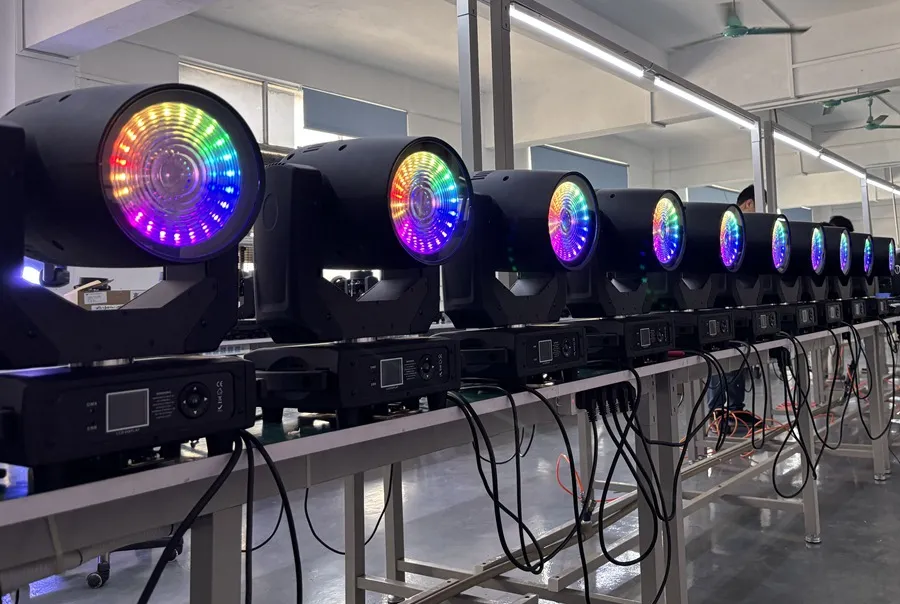 150W Mac One Rgbl LED Beam Wash Moving Head Light with Fresnel