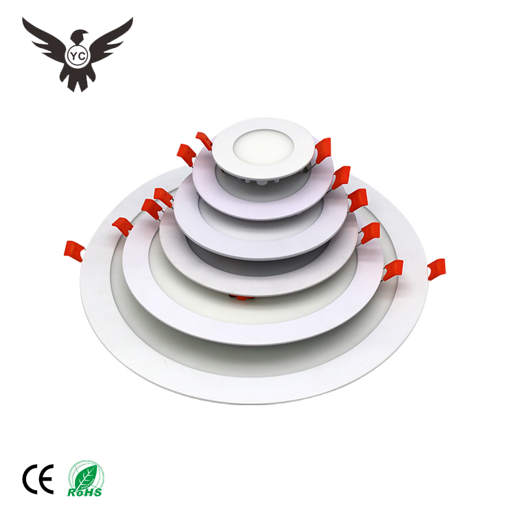 LED Panel Light SMD2835 IP44 ABS Ceiling Light Modern 3W Slim Recessed Led Spot Panel Light For Indoor Corridor Living Room