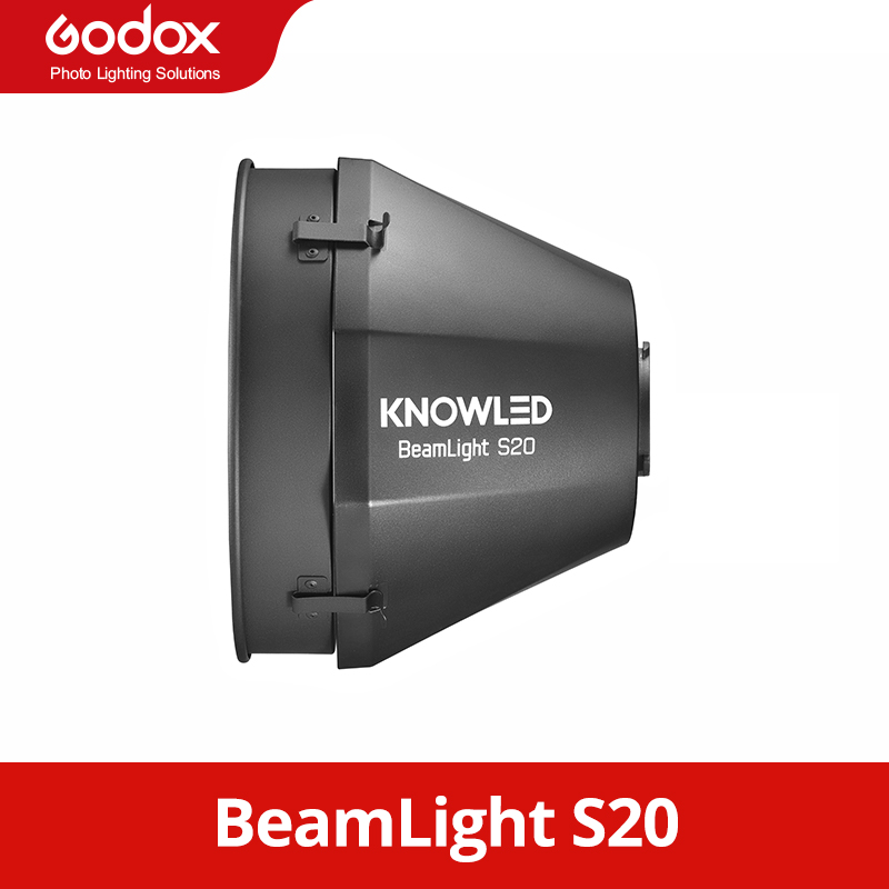 Godox MS60Bi MS60R RGB LED Light Series Accessories - Softbox Reflector Snoot Grid for Studio Flash Photography Lighting