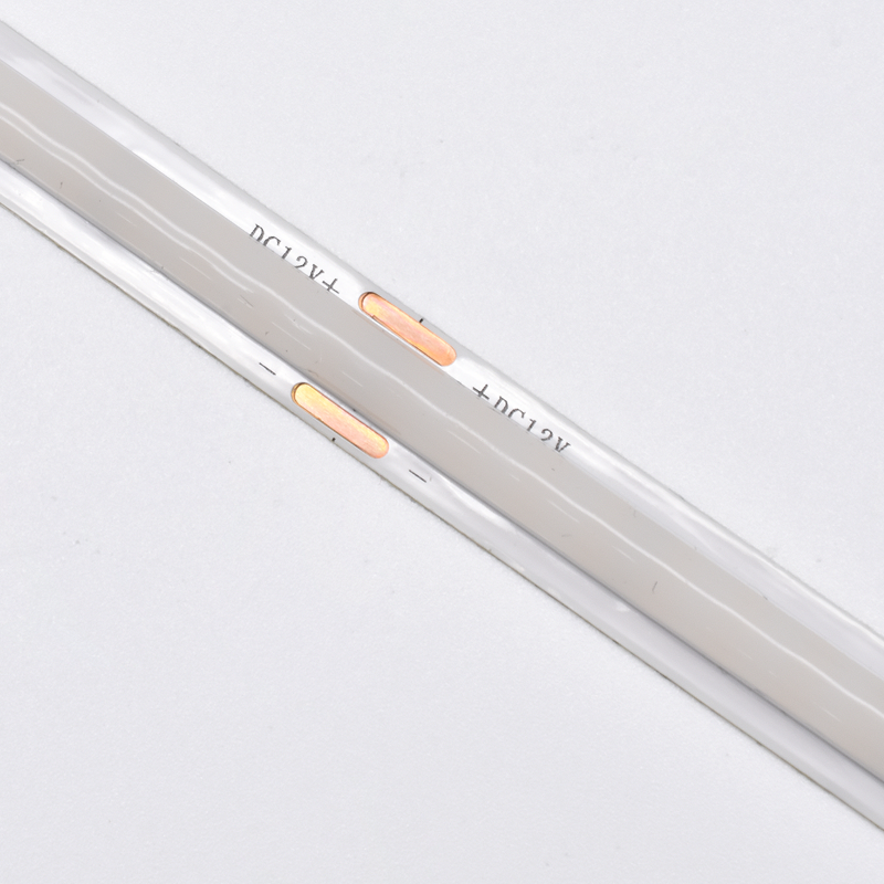 12V Thick Gel SMD COB LED Strip 240 LEDs/m 8mm Dotless for Cabinet Showcase Shelf Linear Lighting