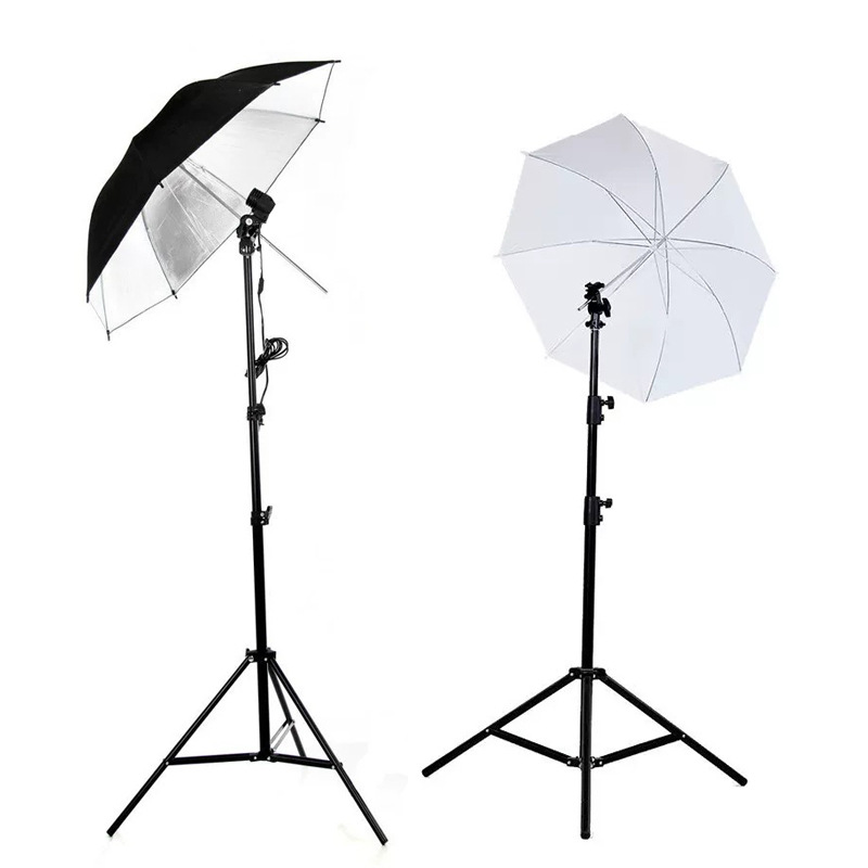 PFL-KT1 Photo Studio Lighting Kit Softbox Set Backdrop Tripod Stand Kits Photographic Umbrella Light Soft Box With Best Quality