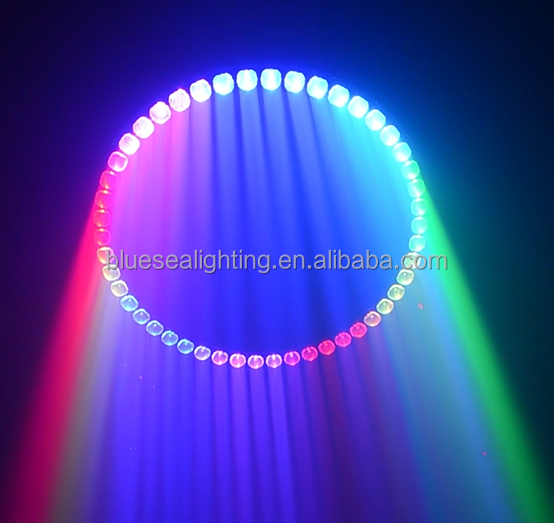 6m Kinetic LED Ring RGBW Projection Lights 300W Power for Hotel Application