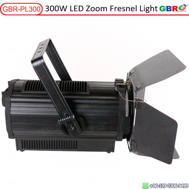 Gbr-Pl300 300W LED Zoom Fresnel Light