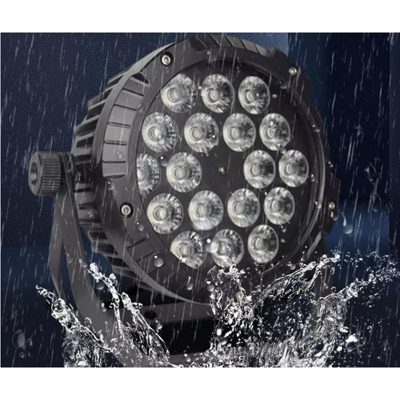Manufacturer's Best Price IP65 CE 18*10W RGBW LED Par Can Flat Light 4in1 Waterproof Outdoor Stage Event DJ Lighting Spotlights
