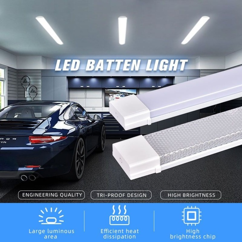 Energy-Efficient Indoor Tri-Proof LED Batten Light for Sale