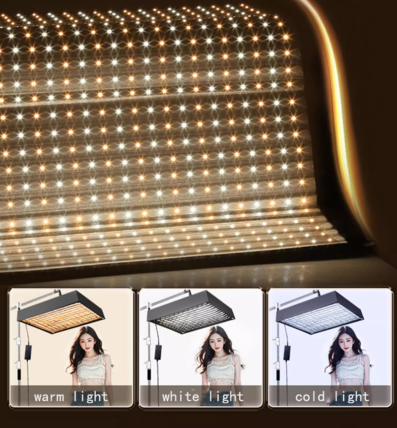 Rolling Cloth Camera Light 150W Light Boxes Rectangle 60*60cm Softbox Photo Studio Lamp Photographic Lighting LED Soft Box