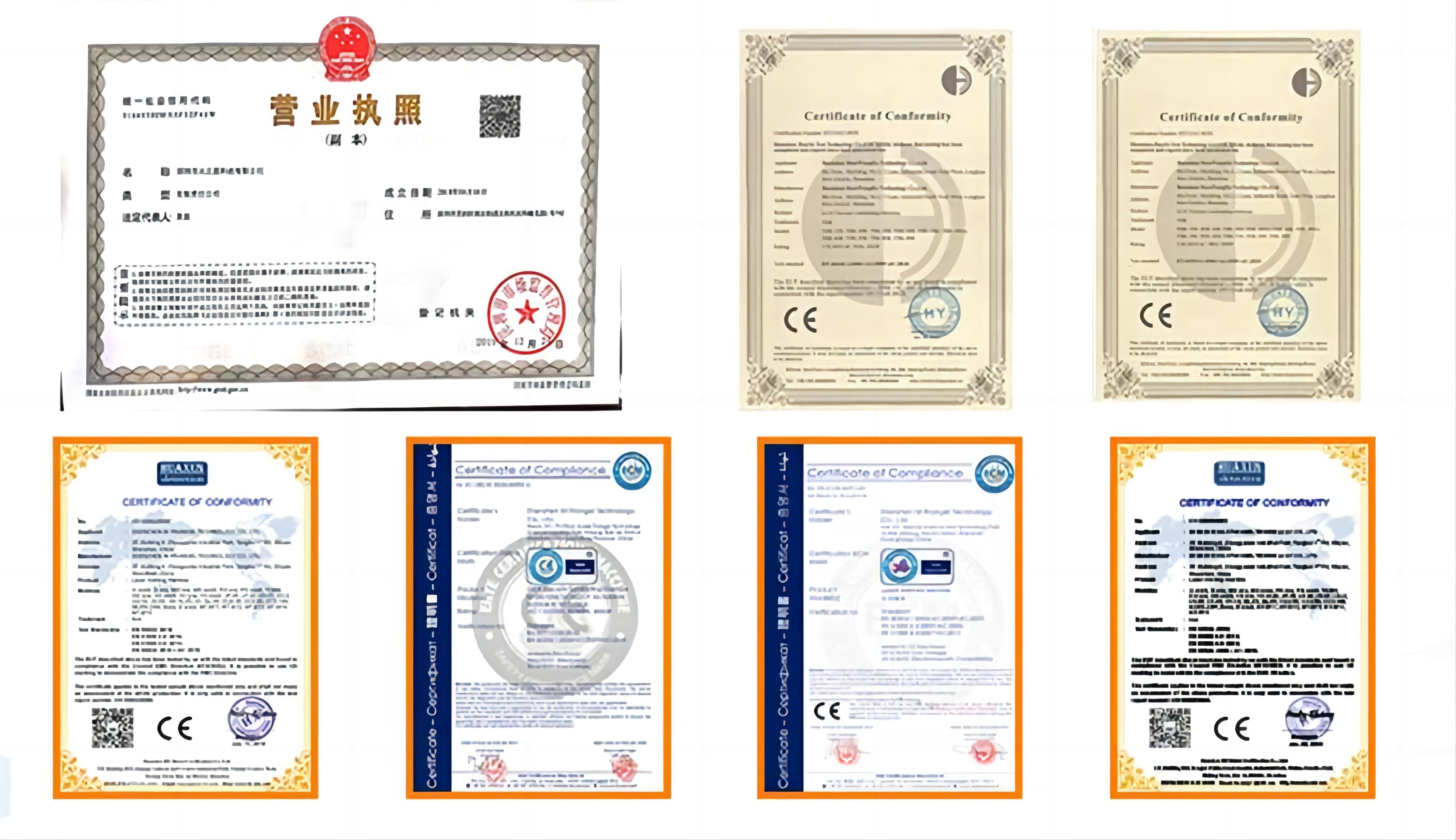 Certifications