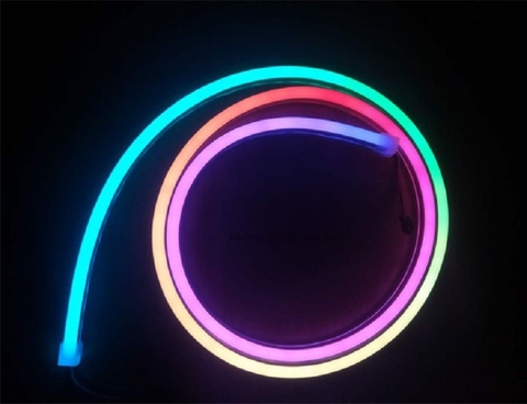 Factory Custom Flexible Stripes Ws2811 Ws2812b RGB RGBW Rgbww 5V 12V 24V Silicone Flex LED Neon Tube Strip Lights