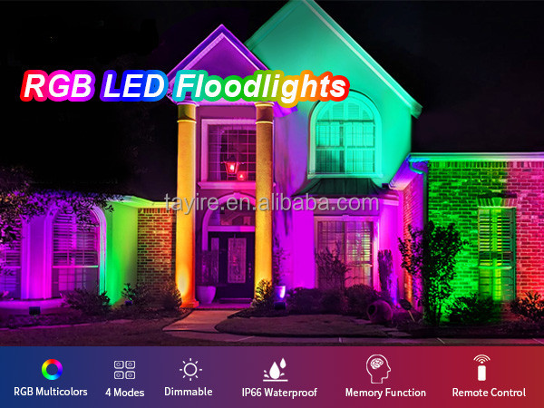 RGB Floodlight Detail 1