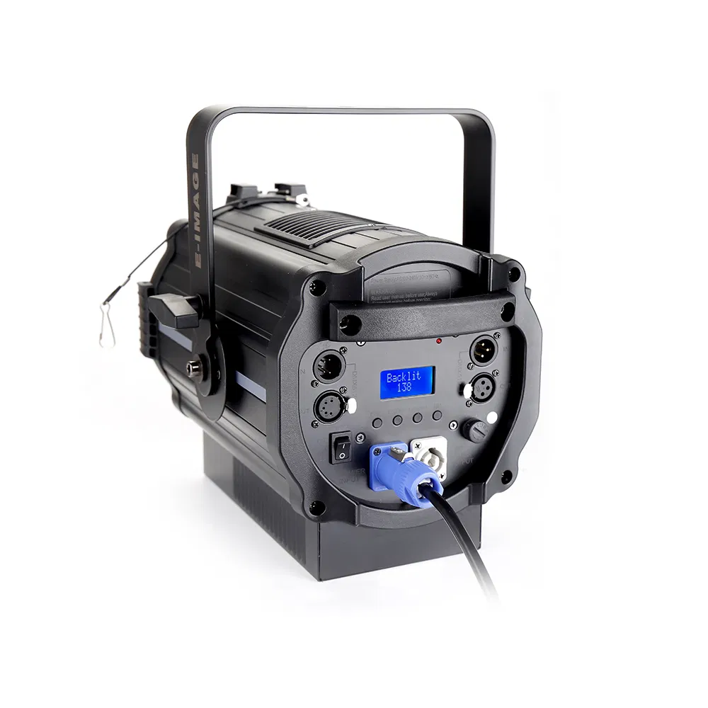 E-Image Ej-160 Professional Fresnel 150W 3200K/5600K LED Light with Manual Zoom