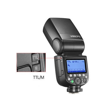 Godox V860iii-s Ttl High-speed Sync 1/8000s Camera Flash Speedlite,2.4g Gn60 Li-ion Battery Speedlight With 10 Level Dimmable