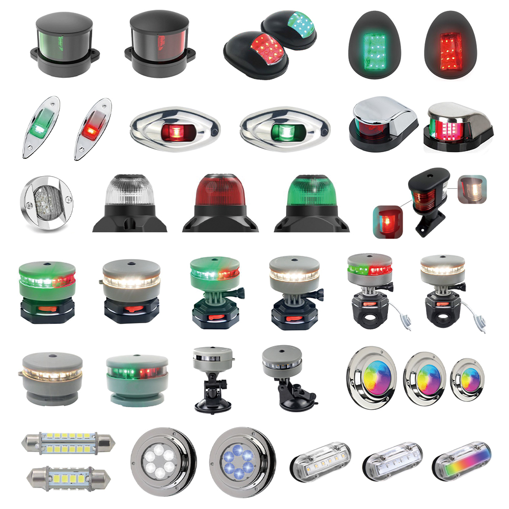 Factory Direct LED Navigation Sidelight Marine Hardware Accessories Boat Navigation Lights And Spotlight
