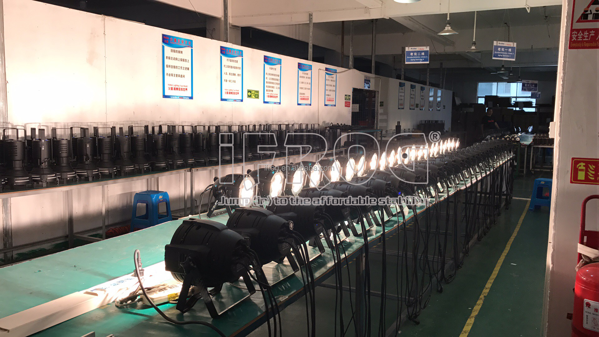 Stage Washing Par 150W 3200K/5600K LED Fresnel Parcan RDM-DMX COB White LED