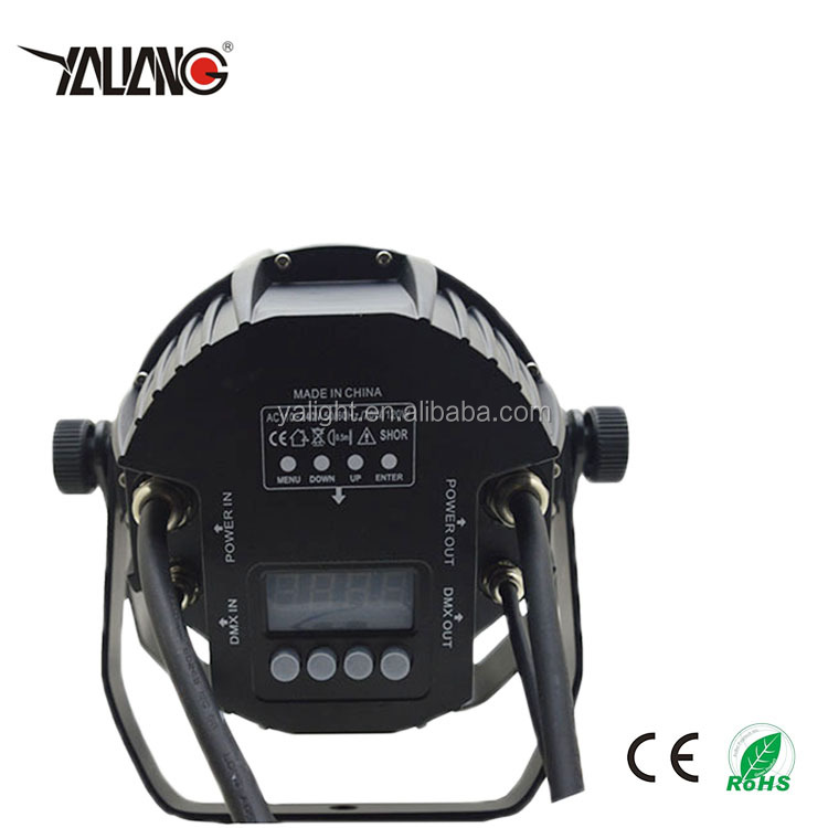 18pcs 10W RGBW LED Par Outdoor View