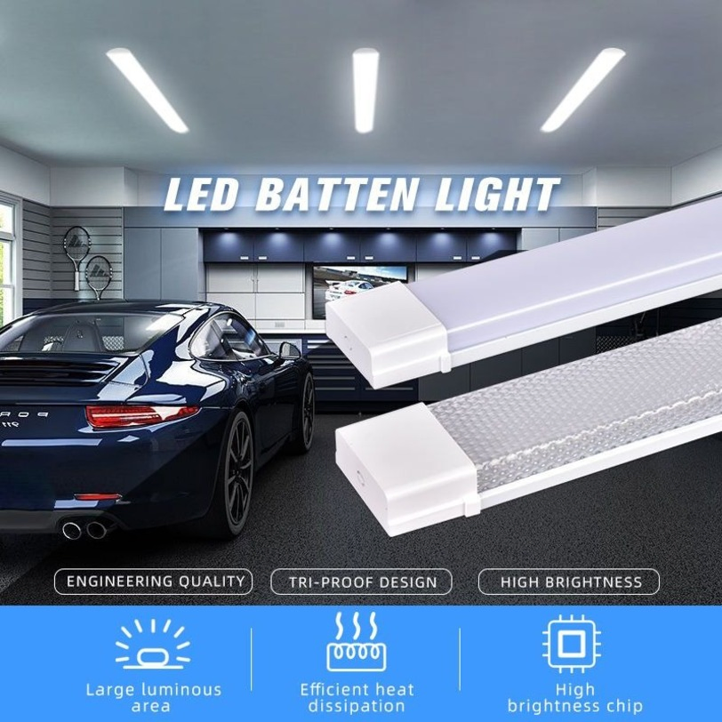 Energy-Saving Tri-Proof LED Batten Light for Indoor Spaces