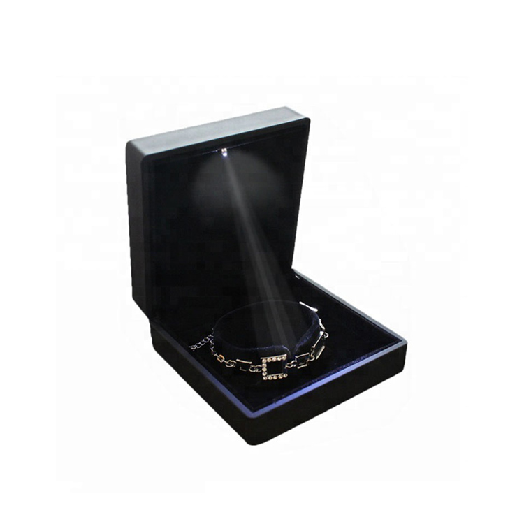 Luxury Marry With Light Bracelet Packaging Led Lighting Ring Box