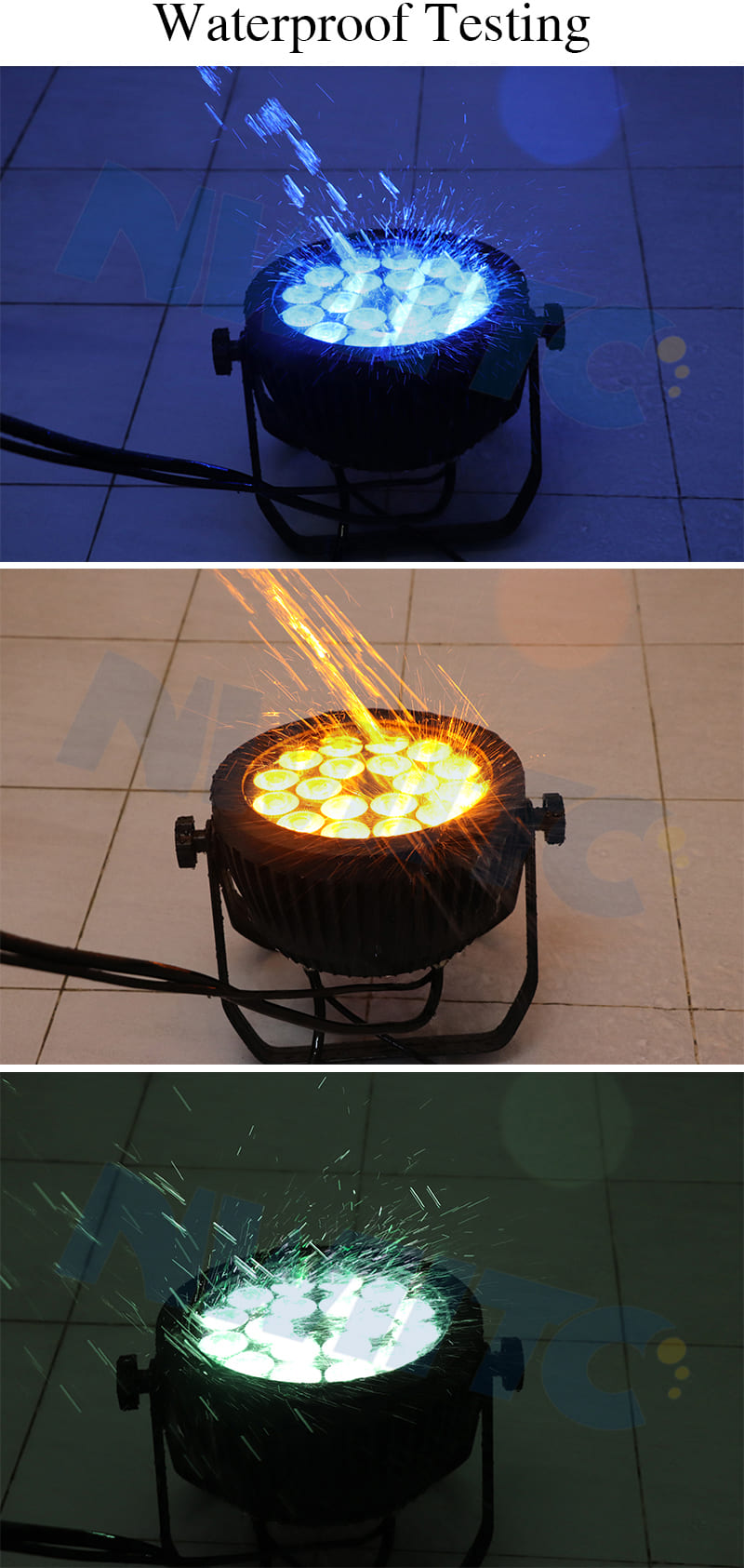 Outdoor Parcan Lighting Details