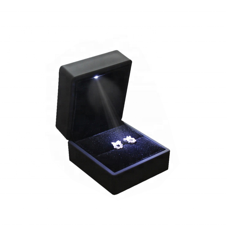 Luxury Marry With Light Bracelet Packaging Led Lighting Ring Box