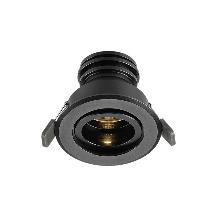 Trimless LED Downlight 5 Degree Focusing Anti-Glare 3W Aluminum Spotlights High CRI 92 Recessed Modern Indoor Use Hotel