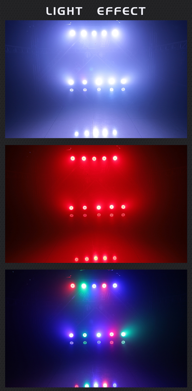18Pcs RGBW 4In1 Led Par Light 5