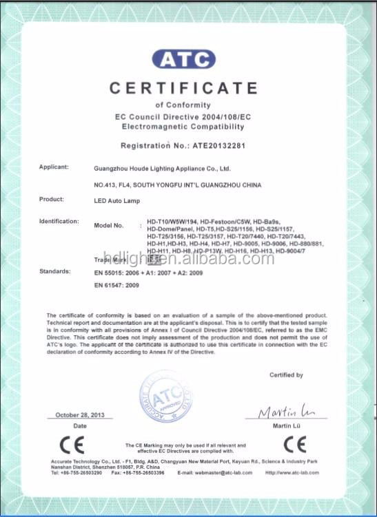 CE RoHS Certificate 3