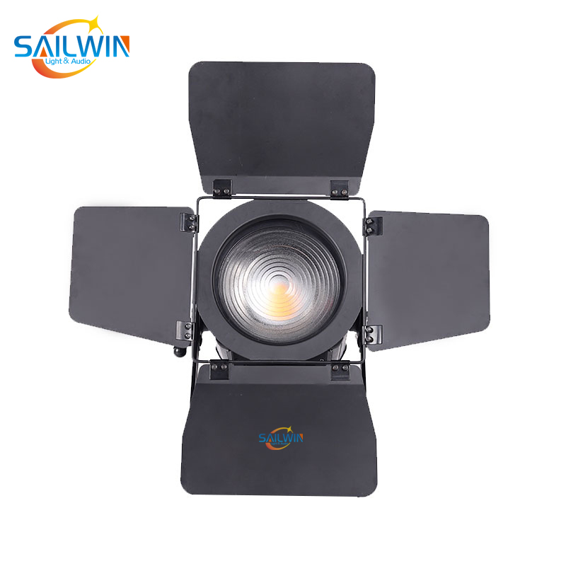 LED Fresnel Spotlight Zoom LED Stage Light for Theater Show