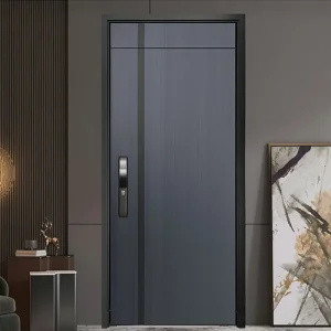 Derchi Custom Stainless Steel Single Door Modern Safety Entrance Door
