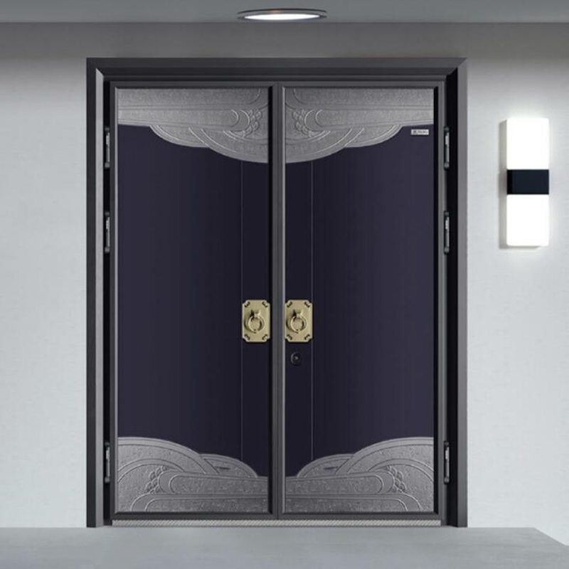 Heavy Aluminum Casting Luxury Villa Entrance Door Main Entry Door