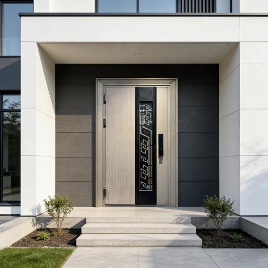 304 Stainless Steel Door Champagne Gold
