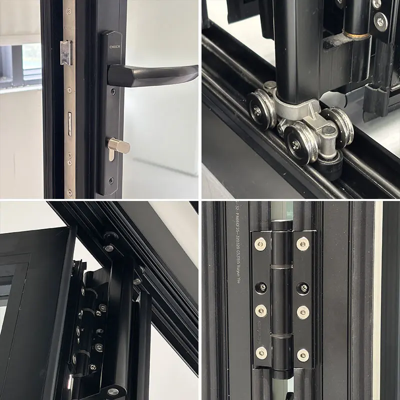 Derchi DERCHI USA Modern Energy Saving Aluminum Bi-Fold Doors Factory, Factories