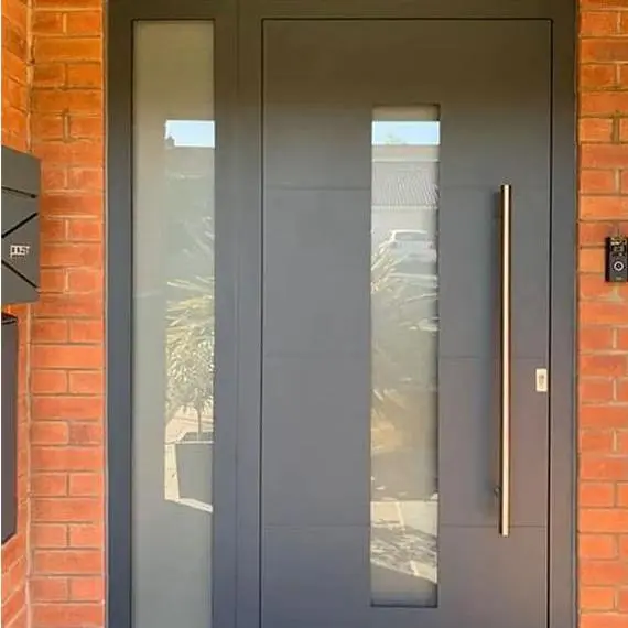 China Modern Impact Resistant Aluminum Entrance Doors for House Suppliers, Factories