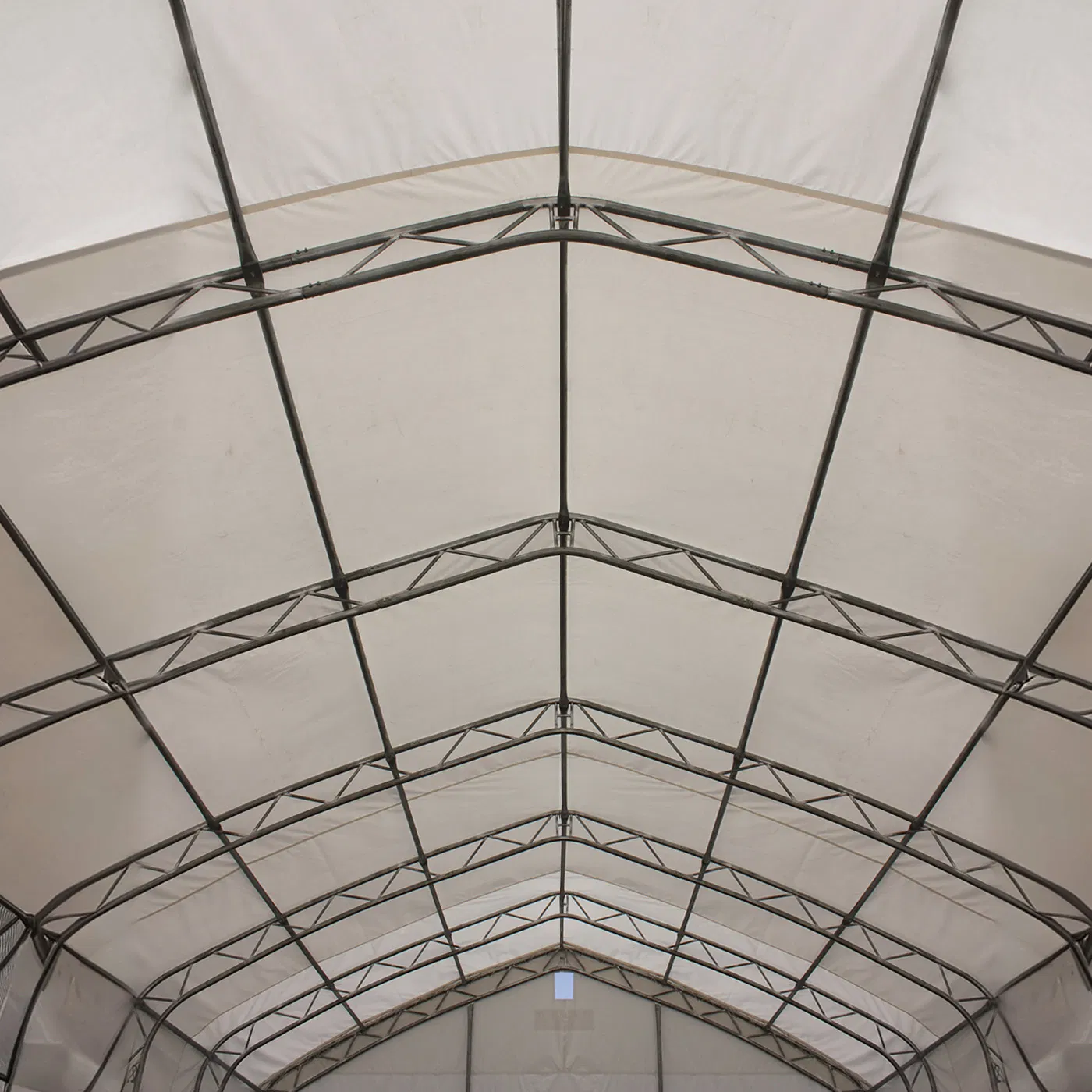 15X12m هيكل مبنى مستودع من الفولاذ ذو إطار مزدوج مع حاويات تخزين