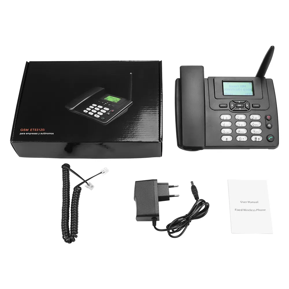 هاتف محمول بطاقة GSM لاسلكية 2g مكتب منزل مكالمة هاتفية