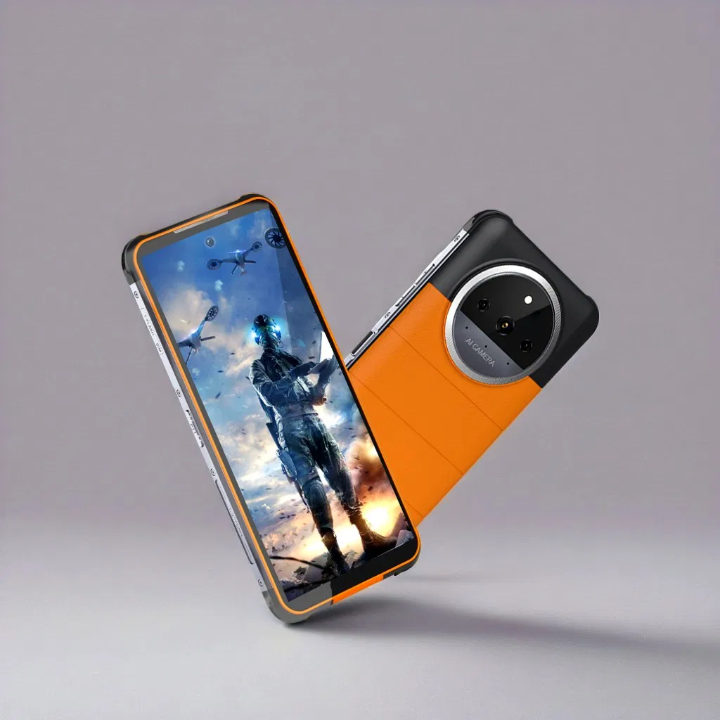 أعمال التصنيع الأصلية 1600W هاتف ذكي يعمل بنظام أندرويد 4G هاتف محمول مقاوم للماء 8GB 256GB هاتف متين