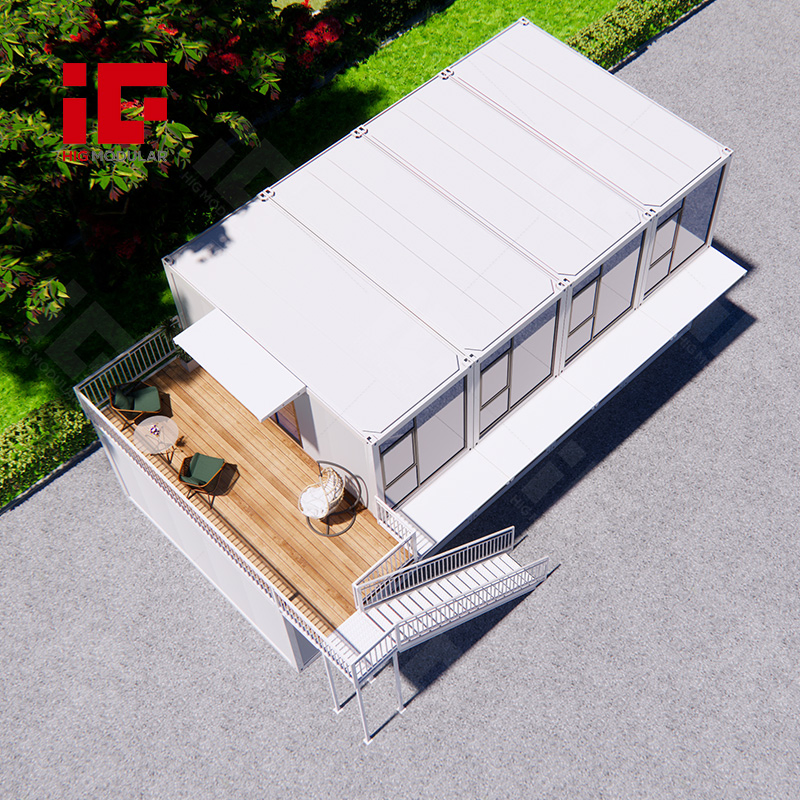 مكتب موقع متعدد الاستخدامات بتصميم عصري وتصميم حاوية قابلة للفك