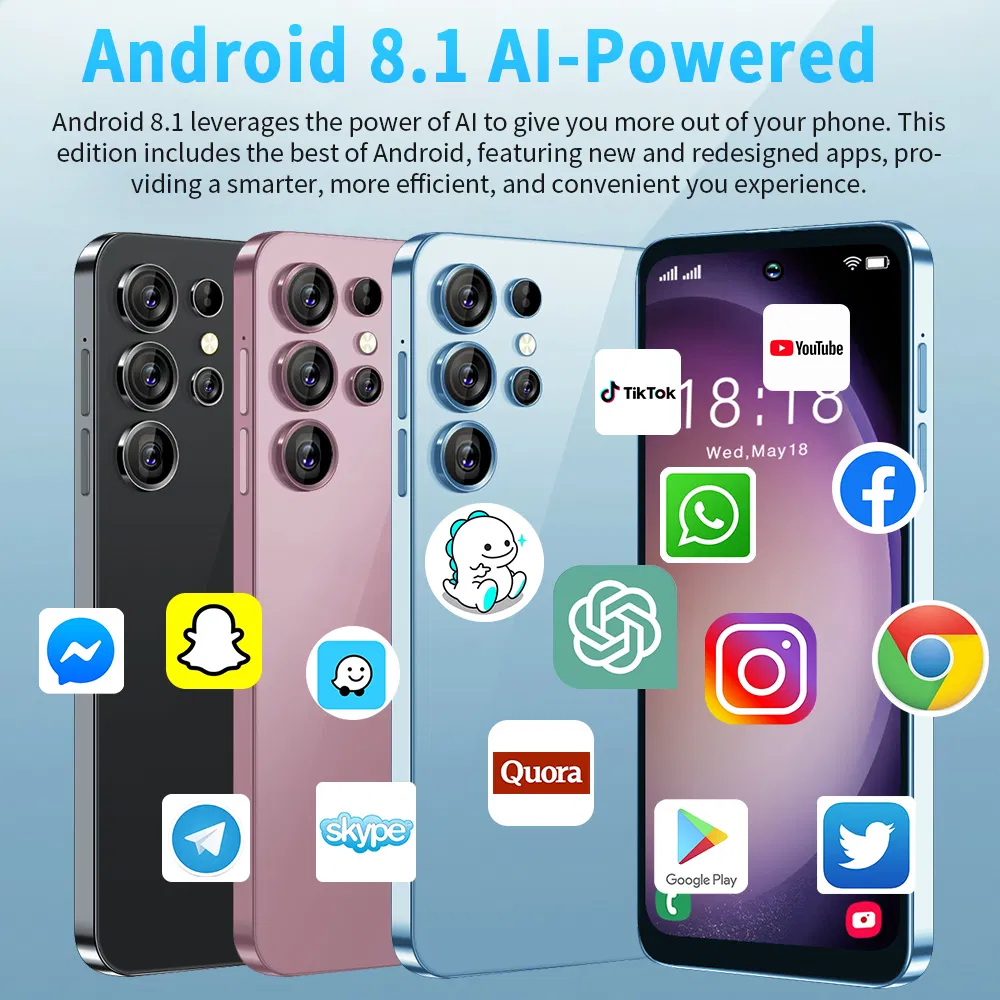 هواتف أندرويد S23 ألترا 6.8 بوصة 3+64GB هاتف ذكي