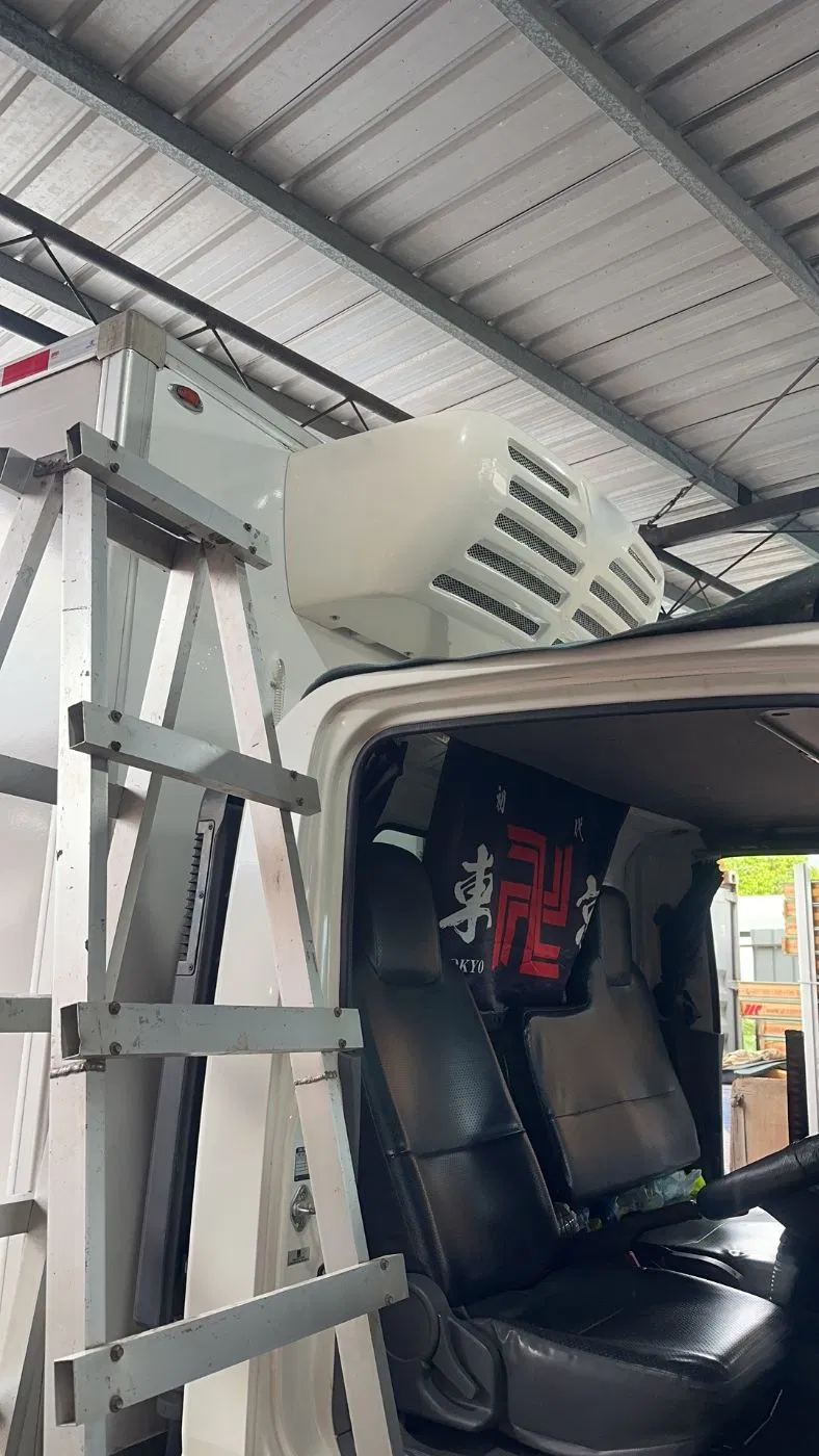وحدة تبريد حاوية الشاحنة 12V 24V نظام تبريد محمول يعمل بالتيار المستمر للشحن