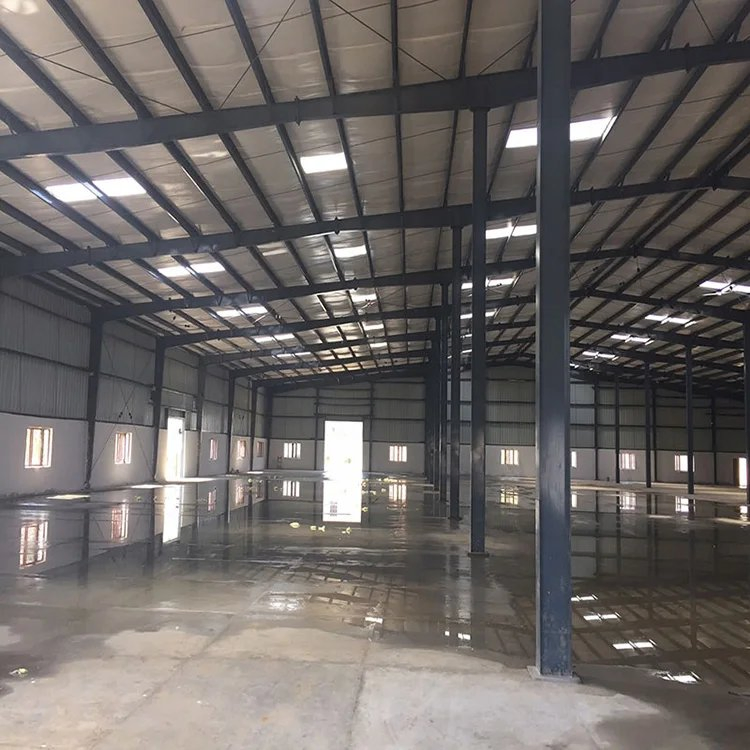 Q235, Q355 هيكل شعاع قوي منصات هيكل البناء إطار فولاذي