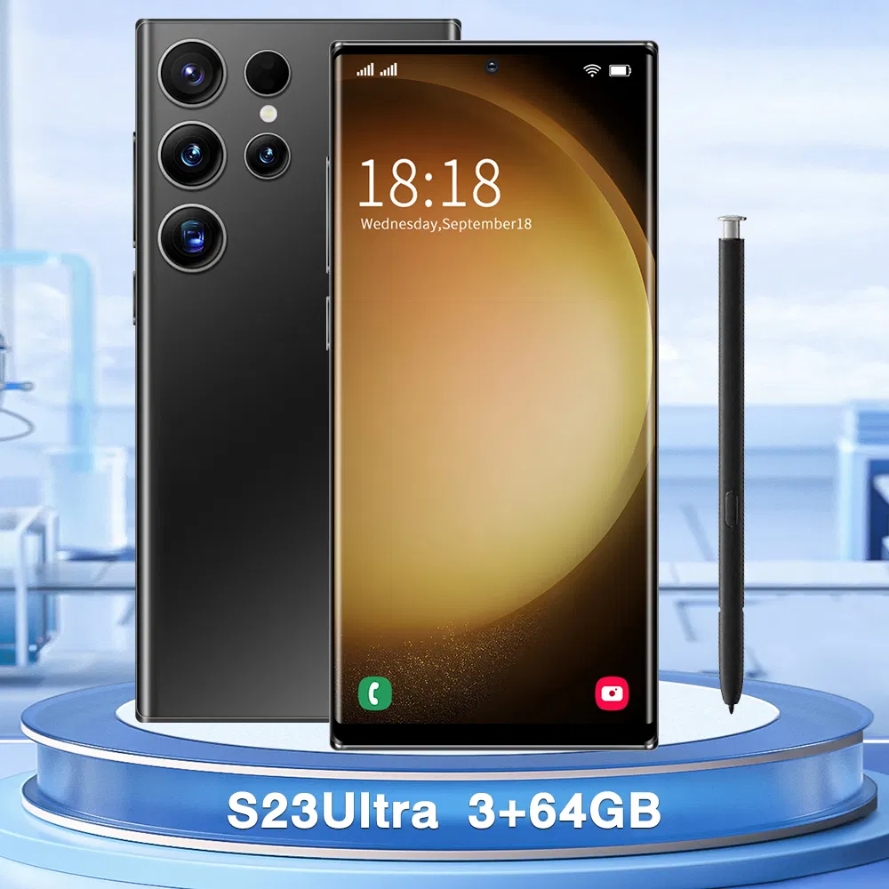 هاتف ذكي محمول S23 ألترا 5g 8 كور 3+64GB هاتف محمول OEM/ODM