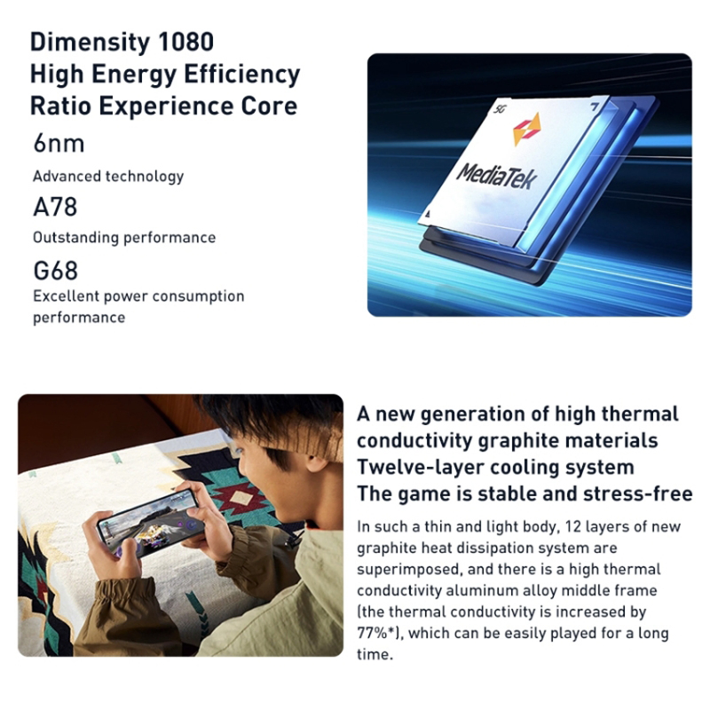 بيع الهواتف المحمولة المستعملة 5g 6GB+128GB 13 النسخة العالمية ثمانية النواة 2.6GHz هاتف ذكي مع NFC 12 برو