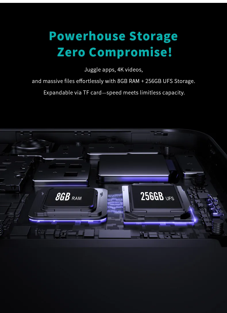هاتف ذكي مقاوم للماء 8GB 256GB