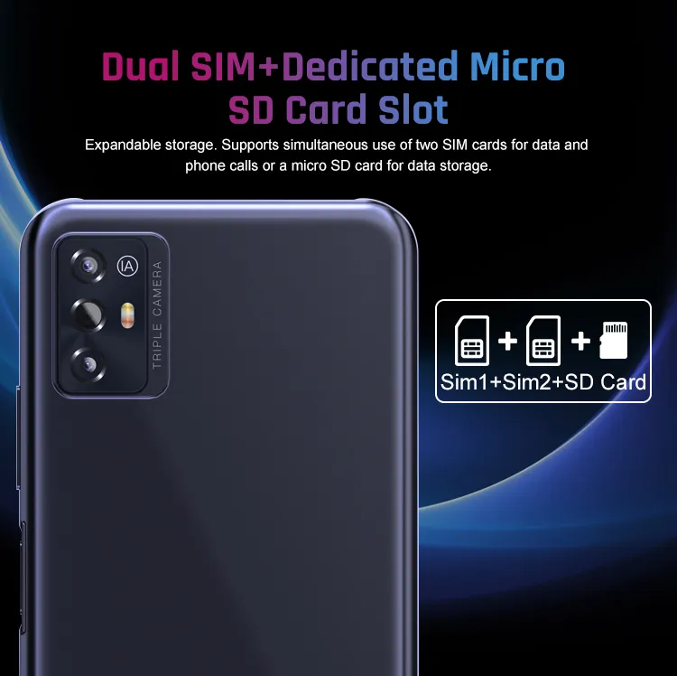 6.7inch 5g شبكة 6GB 128GB هاتف أندرويد الأصلي بسرعة فائقة للألعاب الهاتف المحمول الذكي